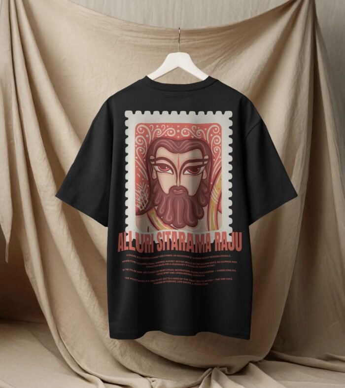 Alluri Sitarama Raju - Divyavira Oversized T-Shirt