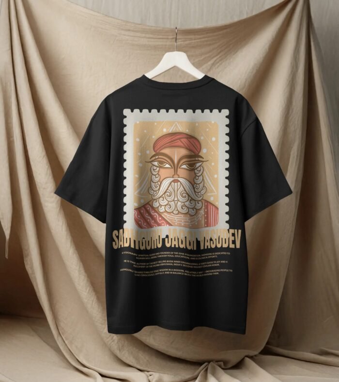 Sadhguru Jaggi Vasudev - Divyavira Oversized T-Shirt