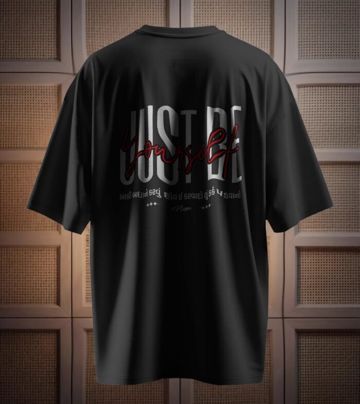 Just Be Yourself – GenZ Oversized T-Shirt