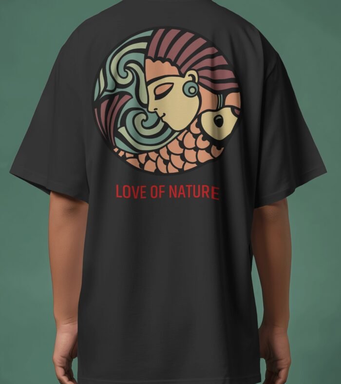 Ocean Soul – Love of Nature Oversized T-Shirt