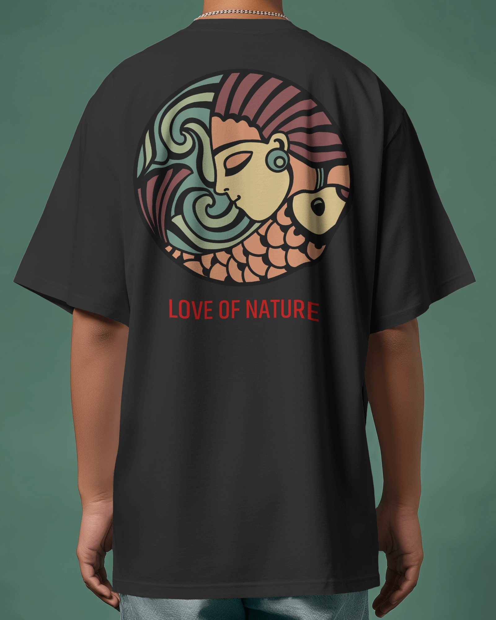 Ocean Soul – Love of Nature Oversized T-Shirt