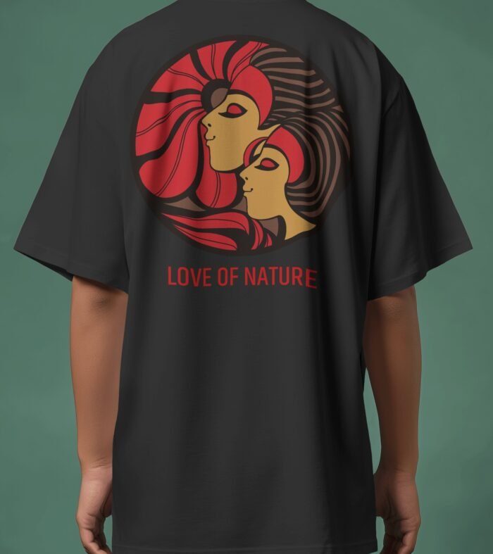 Divine Nature – Love of Nature Oversized T-Shirt