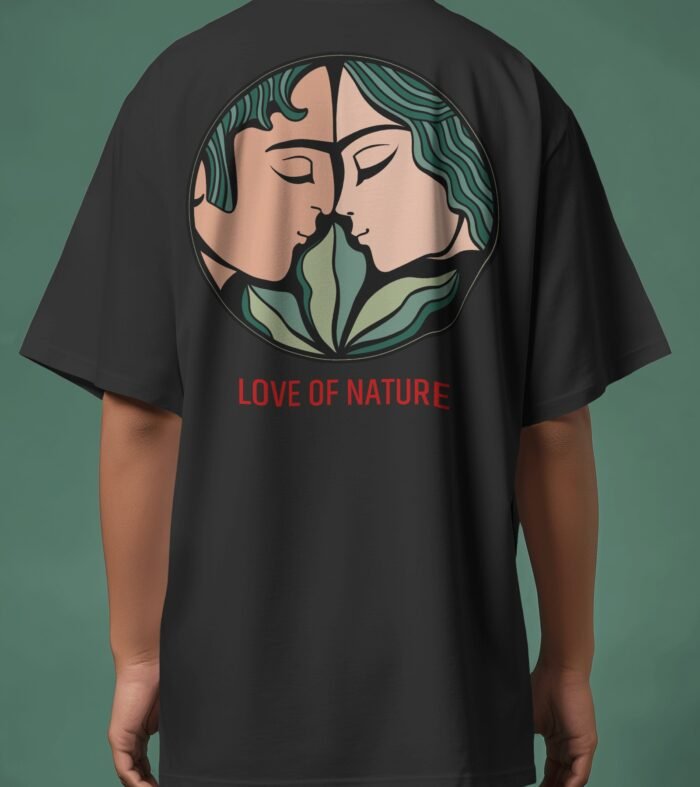 Sacred Roots – Love of Nature Oversized T-Shirt