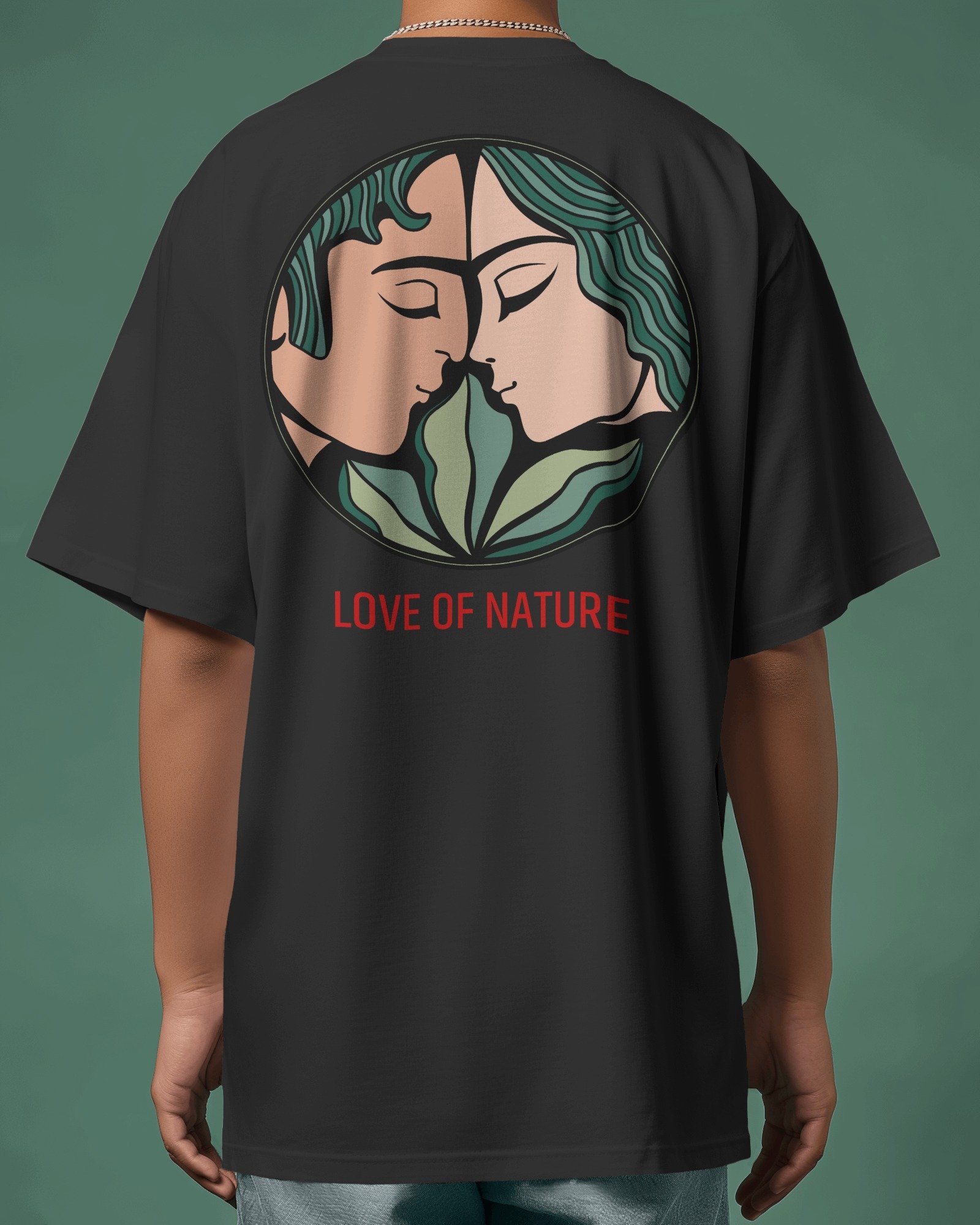 Sacred Roots – Love of Nature Oversized T-Shirt