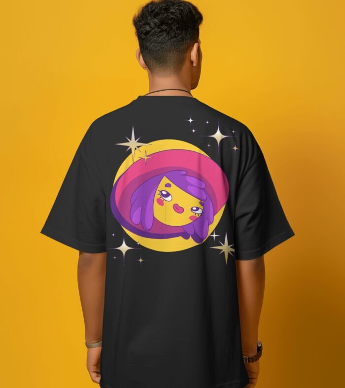 Cosmic Cutie – GenZ Oversized T-Shirt