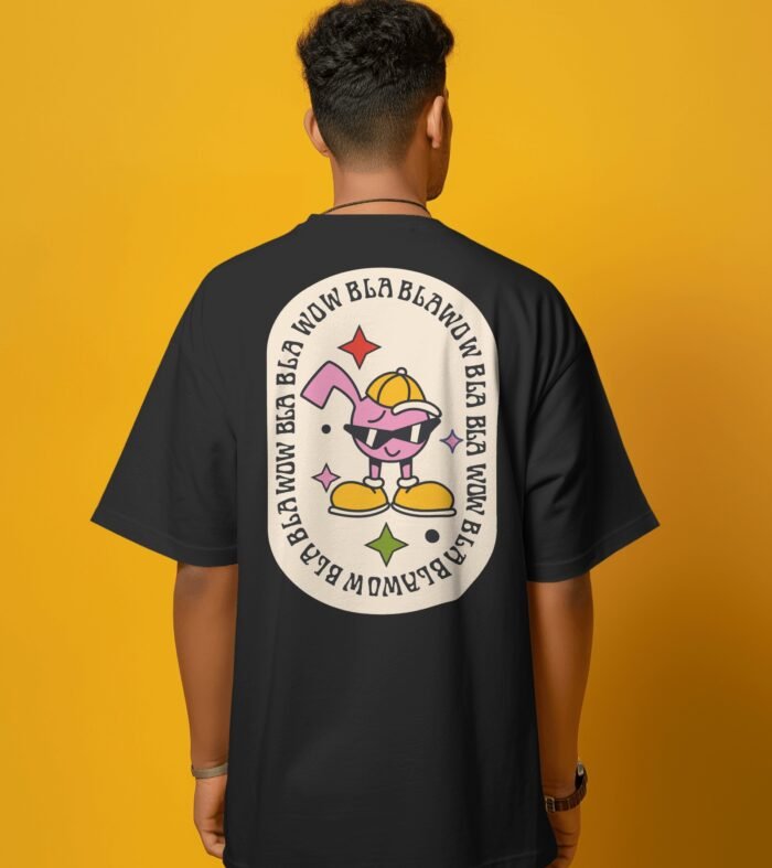 Blah Blah Wow – GenZ Oversized T-Shirt